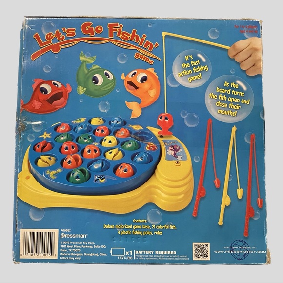 Pressman Toy Toys Lets Go Fishin Game By Pressman Toy Poshmark